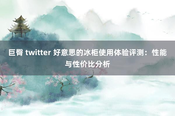 巨臀 twitter 好意思的冰柜使用体验评测：性能与性价比分析