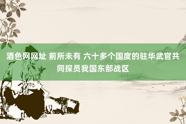 酒色网网址 前所未有 六十多个国度的驻华武官共同探员我国东部战区