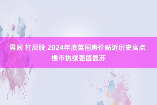 男同 打屁股 2024年底英国房价贴近历史高点 楼市执续强盛